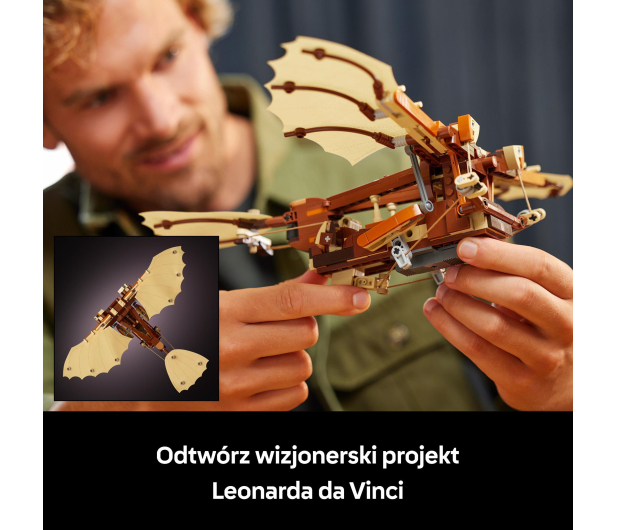 LEGO Icons 10363 Latająca maszyna Leonarda da Vinci - 1298069 - zdjęcie 6